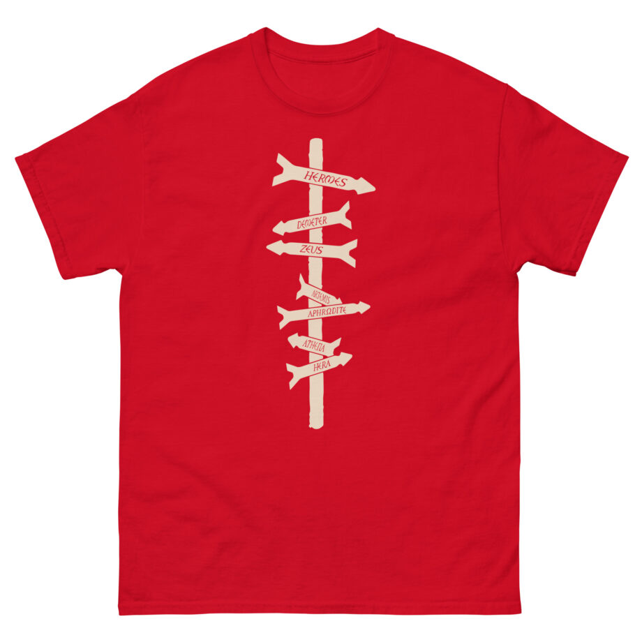 Percy Jackson and the Olympians Camp Signs Unisex classic tee