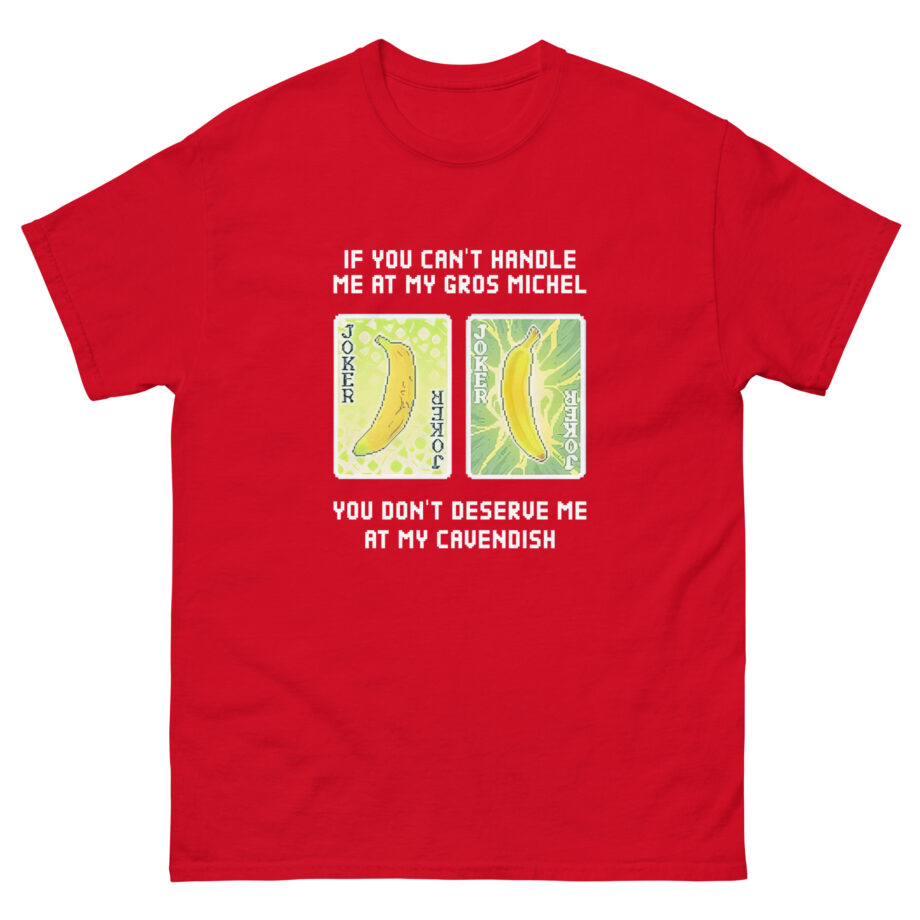 Balatro Gros Michel and Cavendish Jokker Banana Unisex classic tee