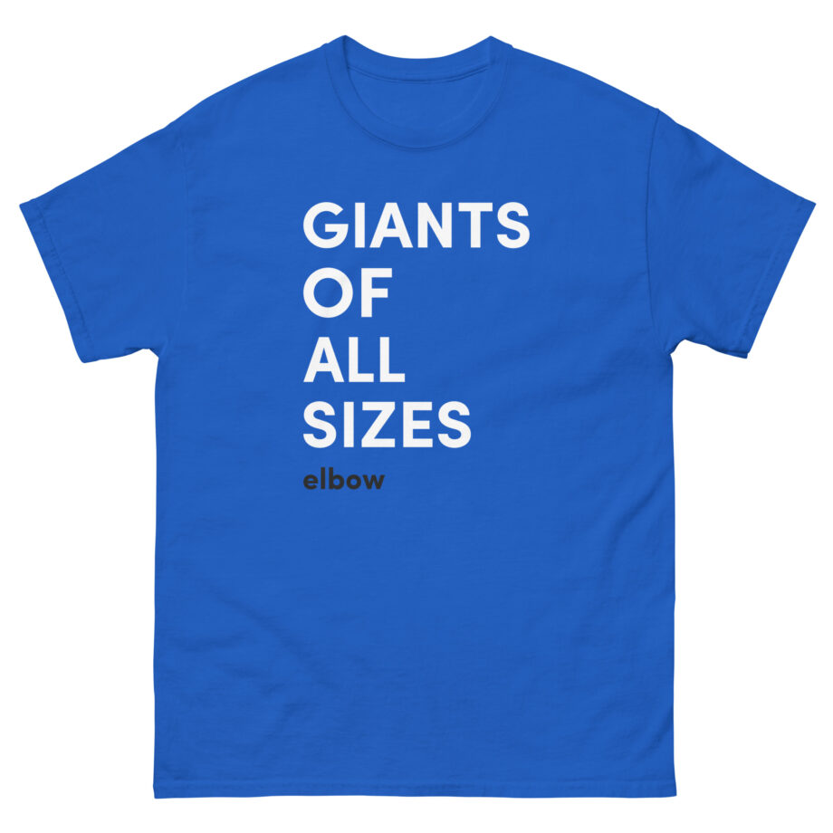 Elbow Audio Giants of All Sizes Unisex classic tee