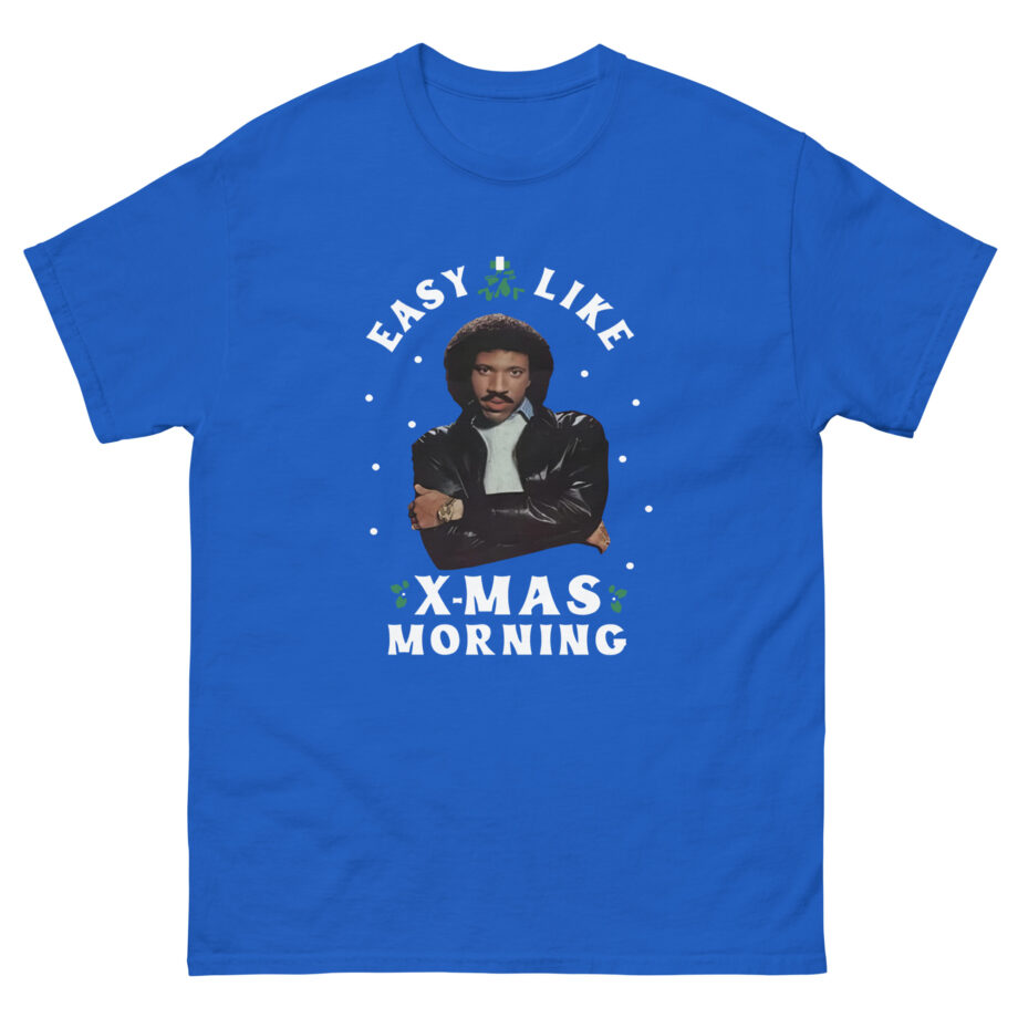 Lionel Richie Easy Like Xmas Morning Unisex classic tee