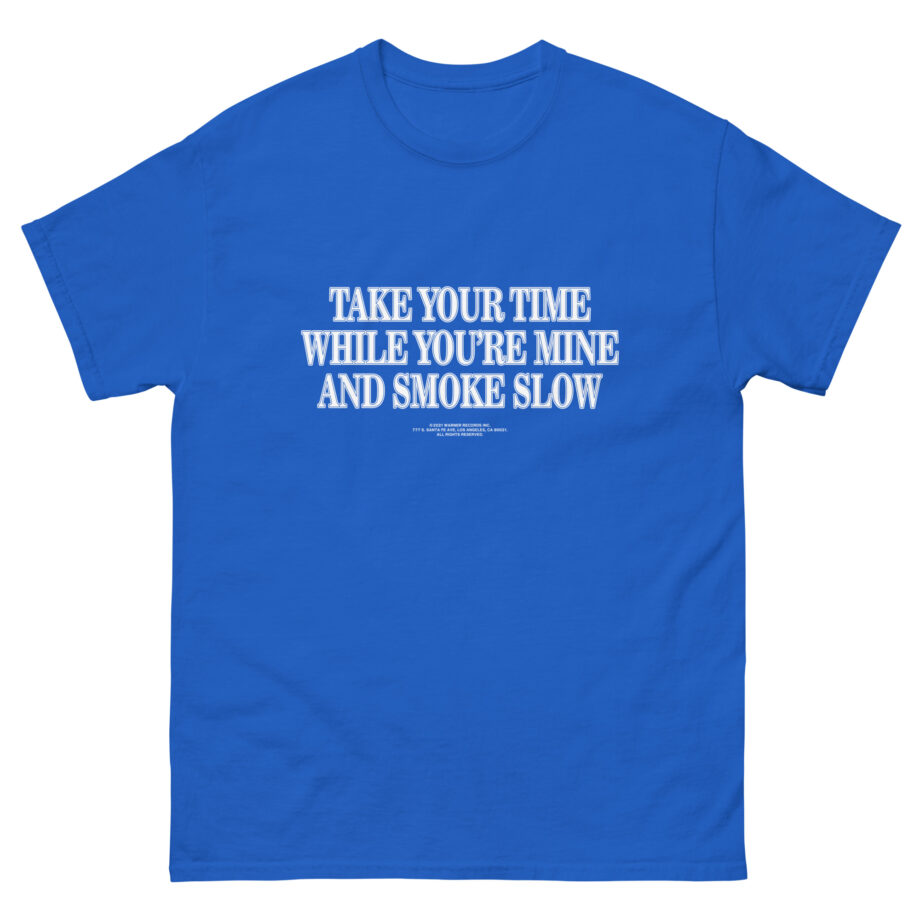 Joshua Bassett Smoke Slow Unisex classic tee