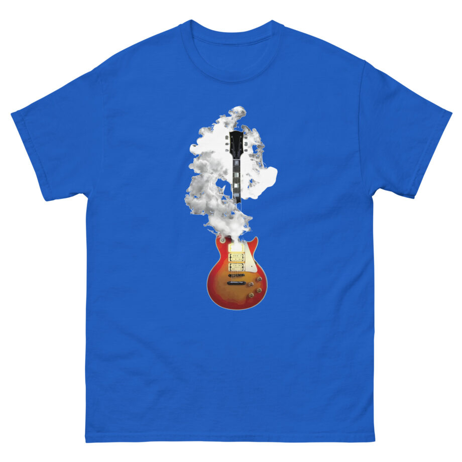 Ace Frehley Smoking Guitar Unisex classic tee