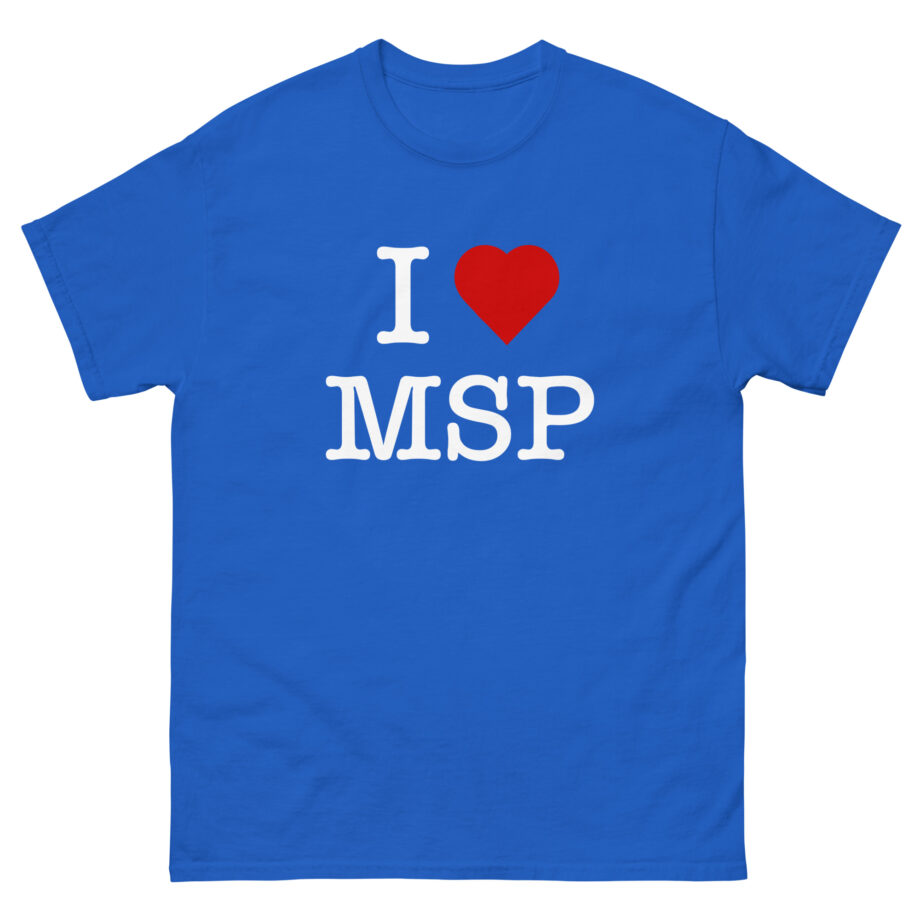 Manic Street Preachers I Heart Msp Unisex classic tee