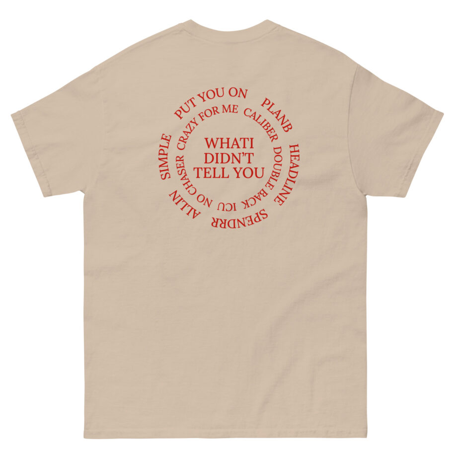 Coco Jones What I Didn't Tell You Unisex classic tee