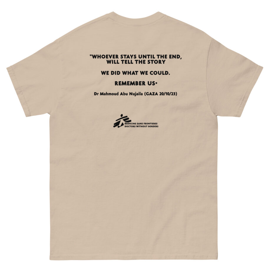 Massive Attack Ceasefire Now Msf Unisex classic tee