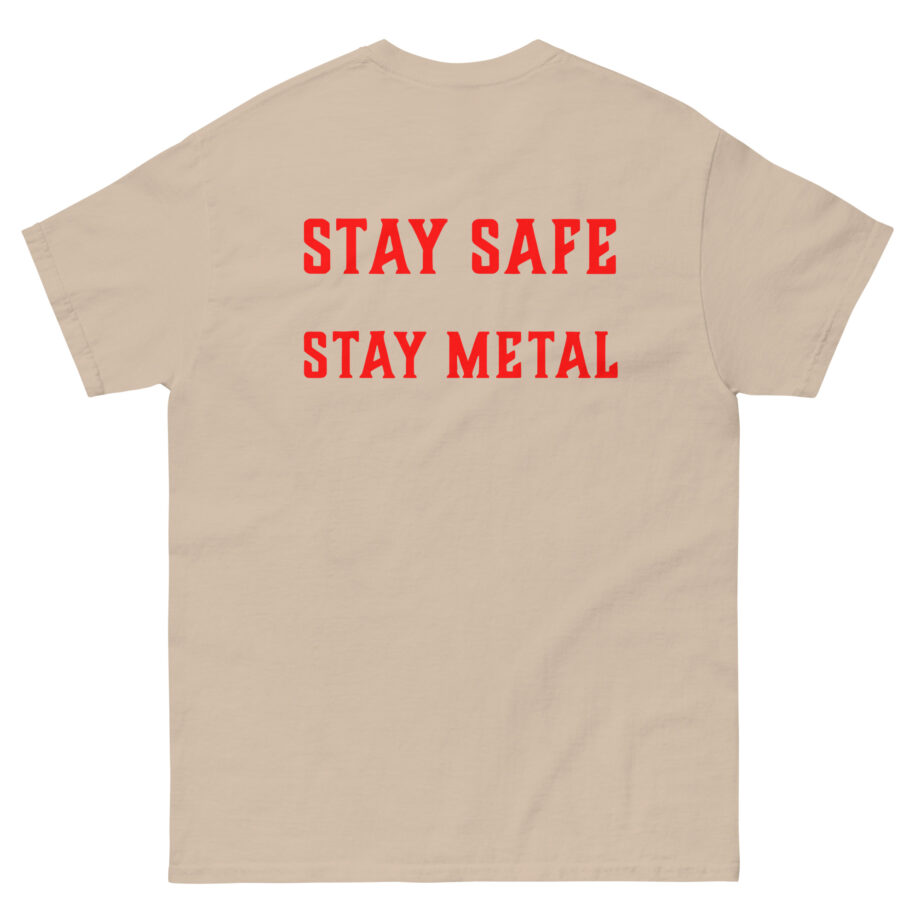 Obituary Stay Safe Unisex classic tee