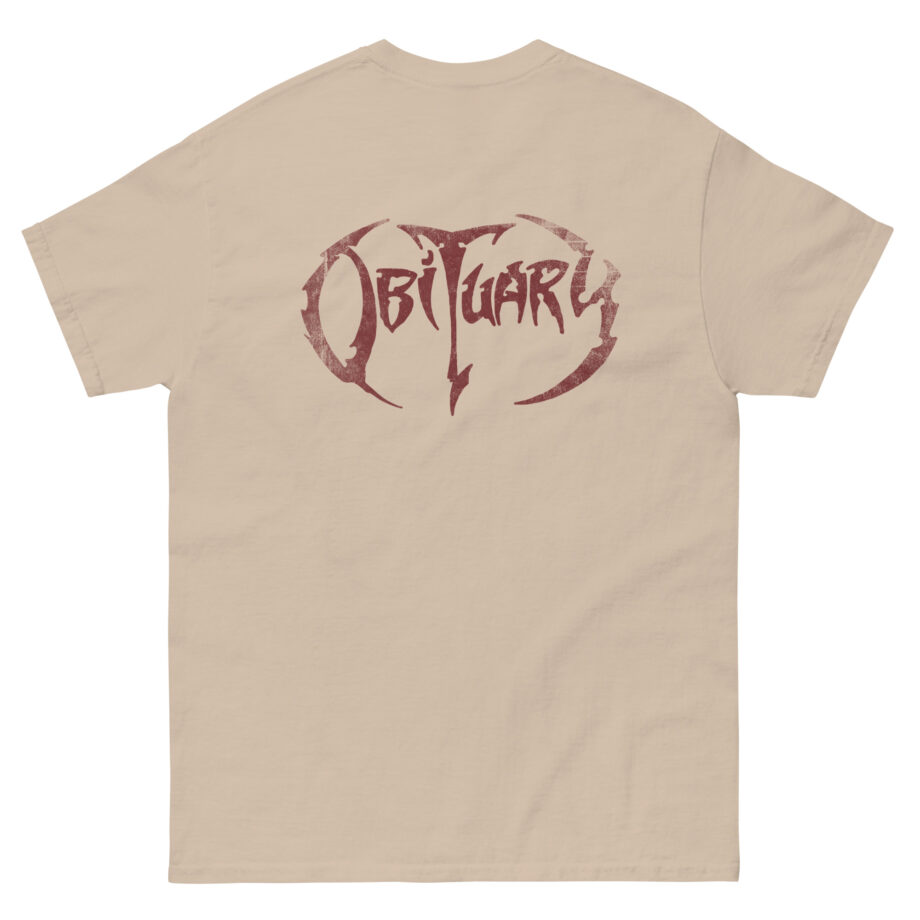 Obituary Red Logo Unisex classic tee