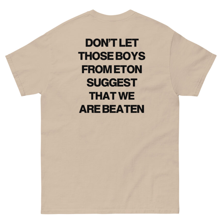 Manic Street Preachers Boys From Eton Unisex classic tee