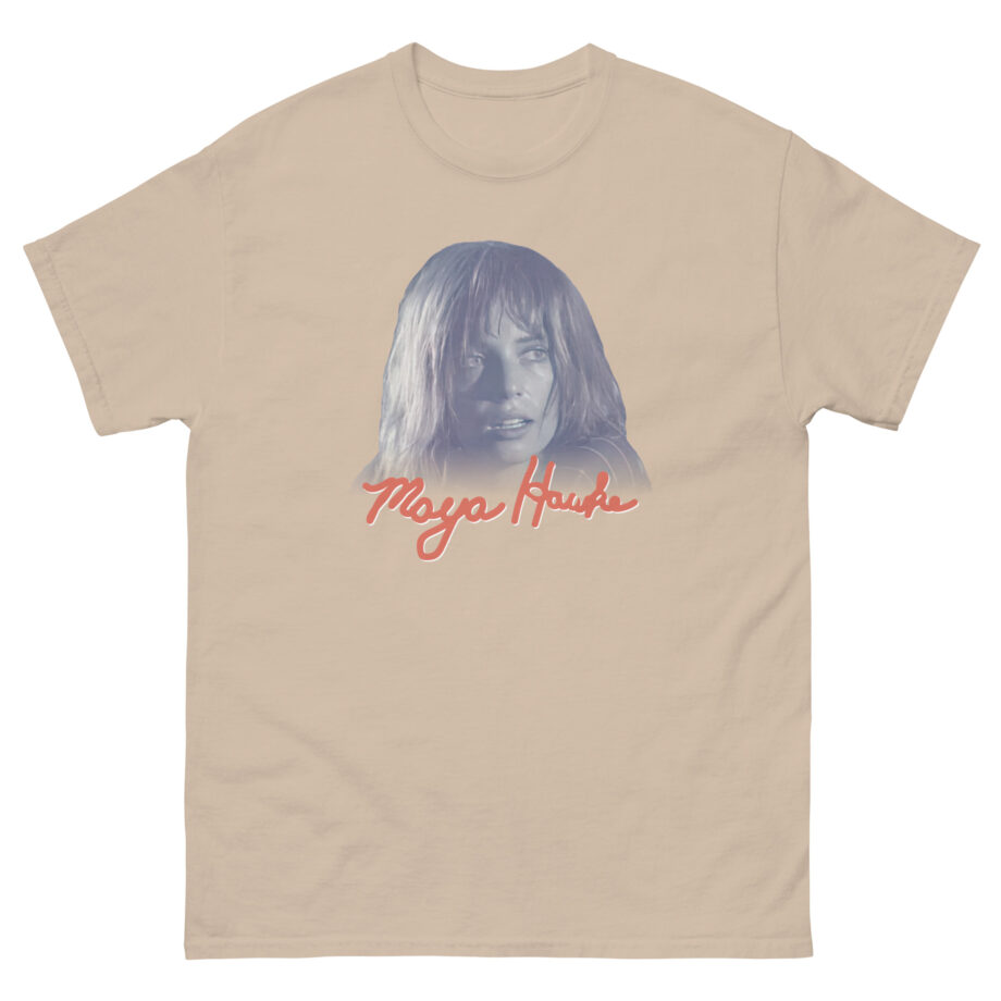 Maya Hawke Face White Mist Unisex classic tee