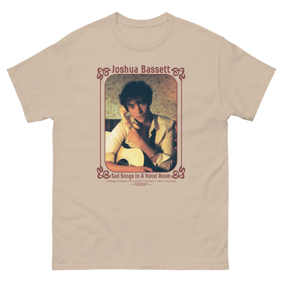 Joshua Bassett Sad Songs Face Unisex classic tee