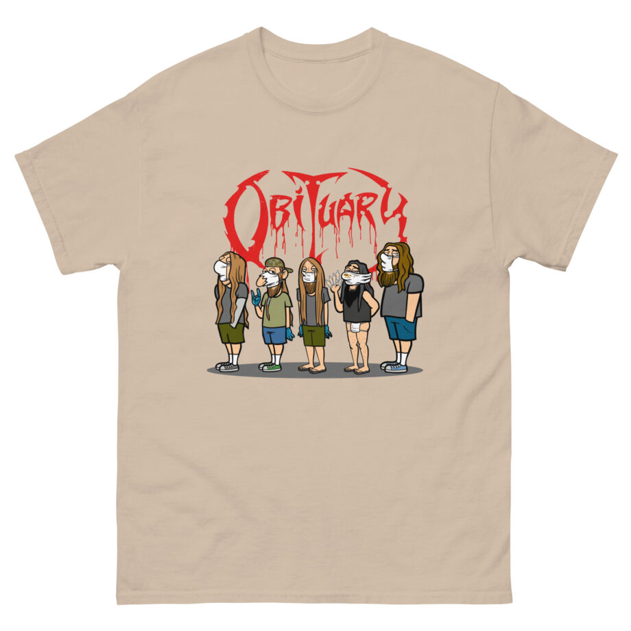 Obituary Stay Safe Unisex classic tee