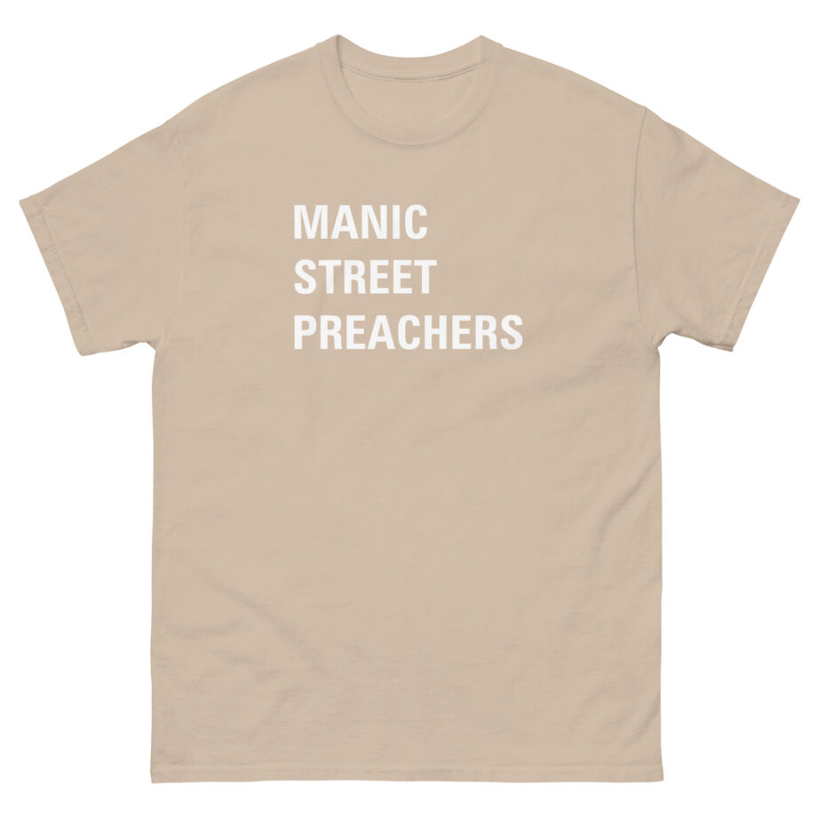 Manic Street Preachers Block Logo Unisex classic tee