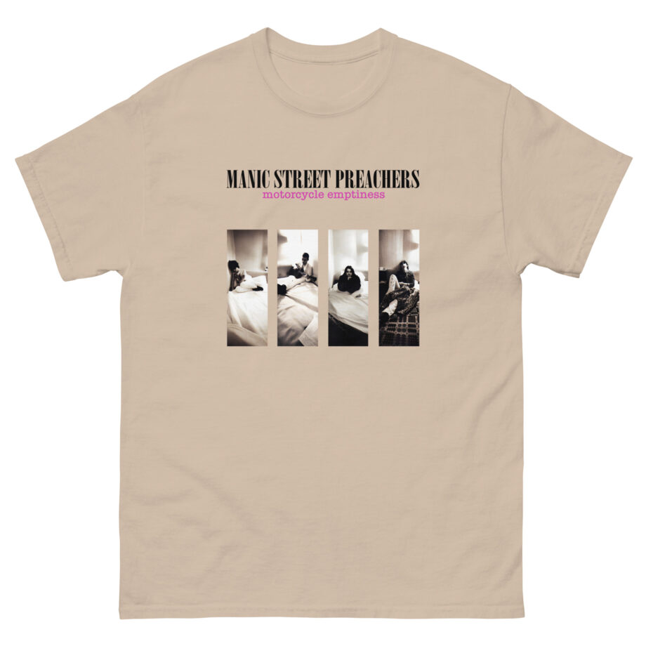 Manic Street Preachers Motorcycle Emptiness Photo Lilac Unisex classic tee