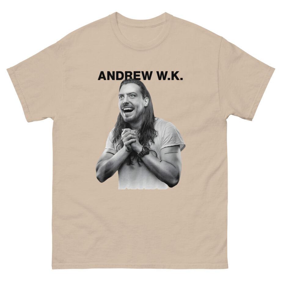 Andrew Wk Happy Unisex classic tee
