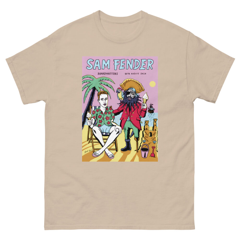Sam Fender Beach Pirate Unisex classic tee