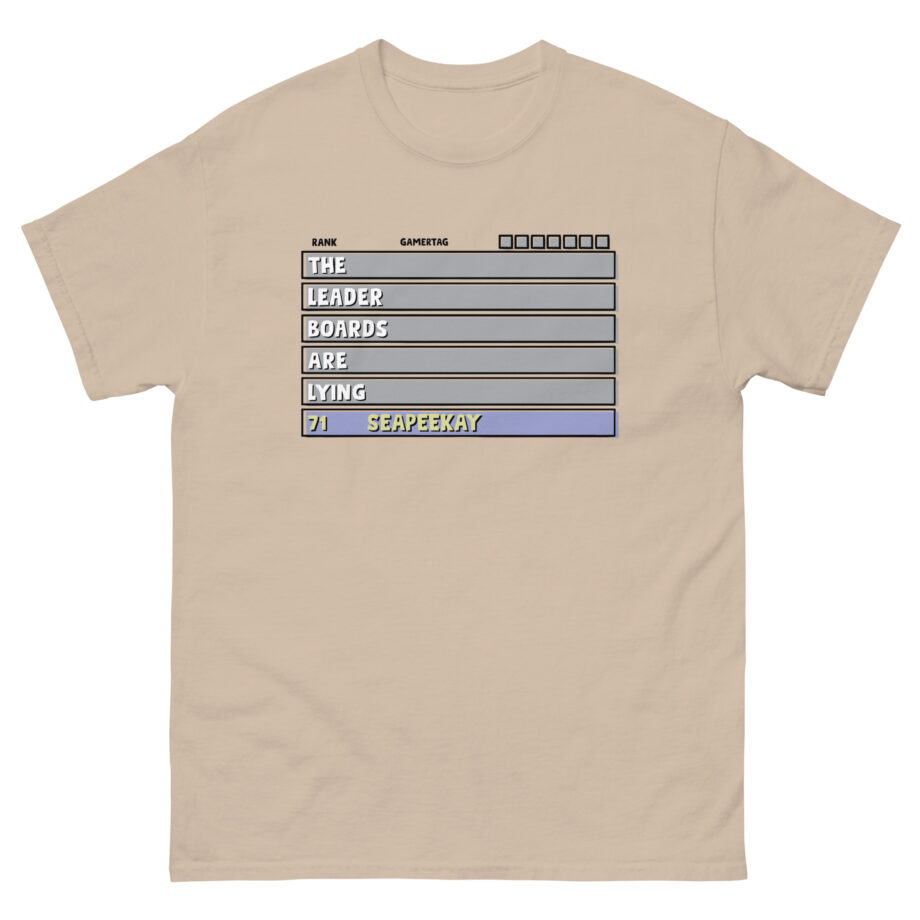 Seapeekay Leaderboard  Unisex classic tee