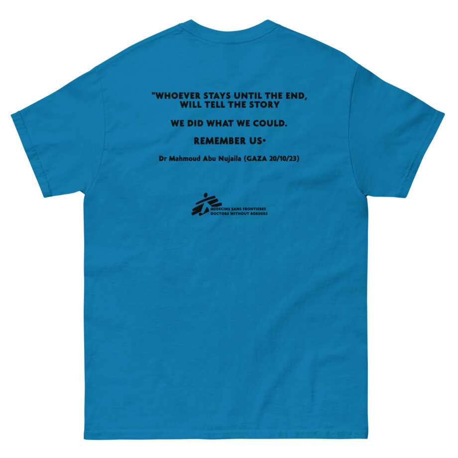 Massive Attack Ceasefire Now Msf Unisex classic tee
