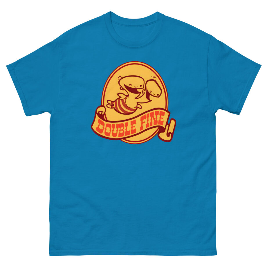 Double Fine Golden Two-headed Baby Unisex classic tee