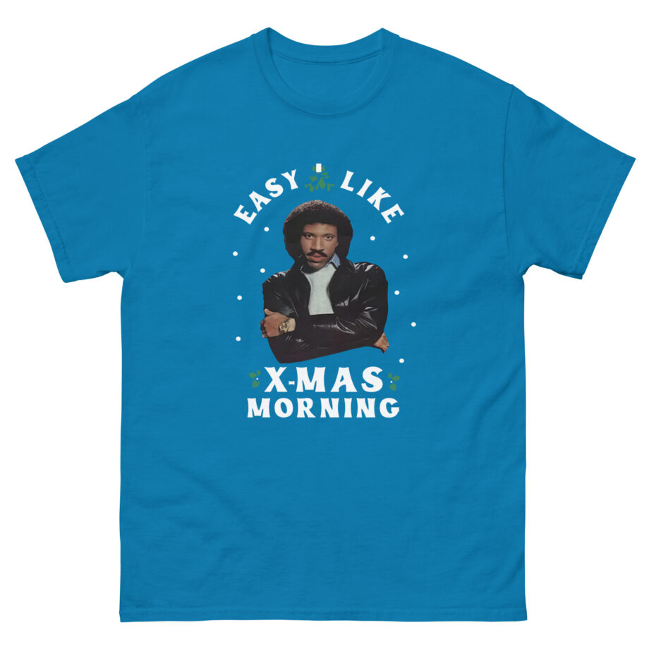 Lionel Richie Easy Like Xmas Morning Unisex classic tee