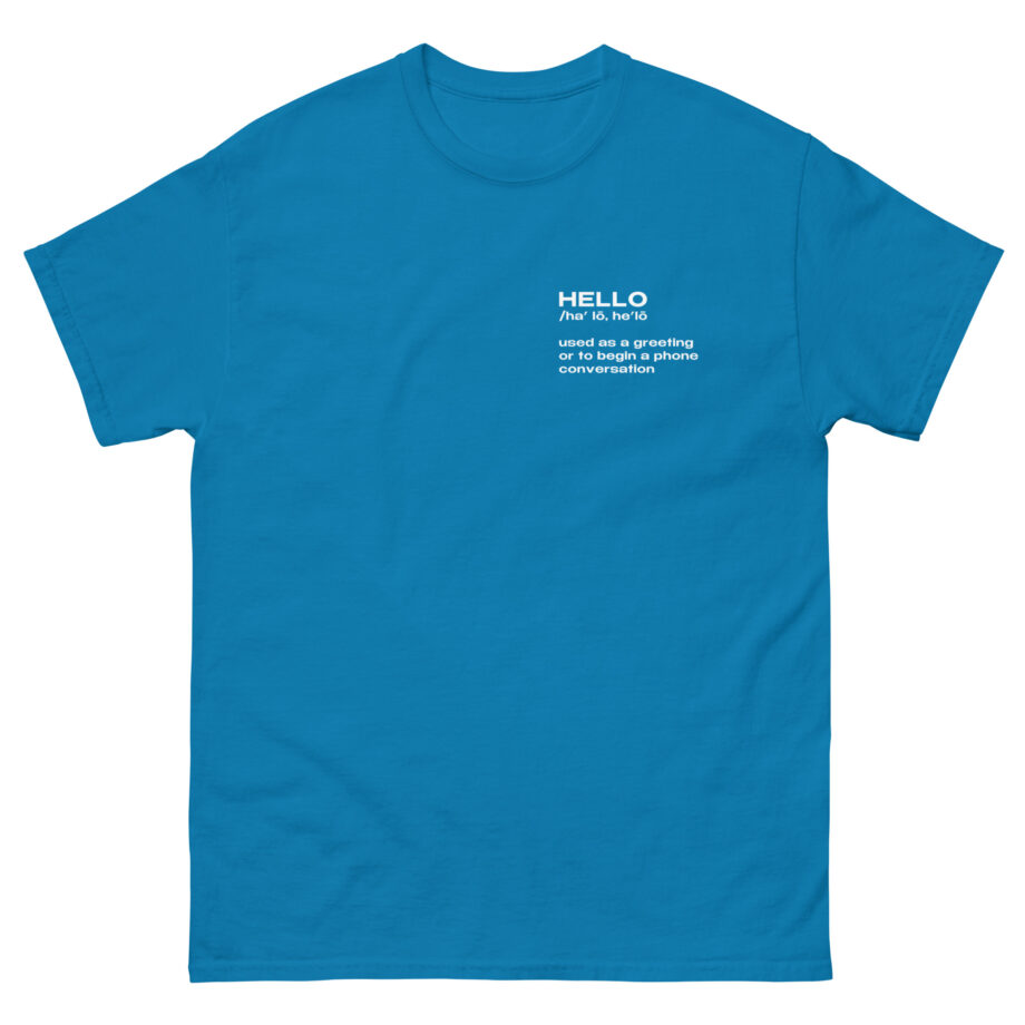 Lionel Richie Hello Unisex classic tee