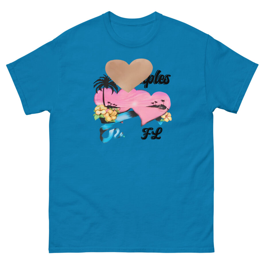 Charli XCX Naples Fl Heart Cut Out Unisex classic tee