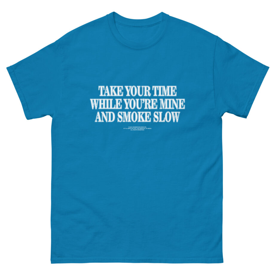 Joshua Bassett Smoke Slow Unisex classic tee