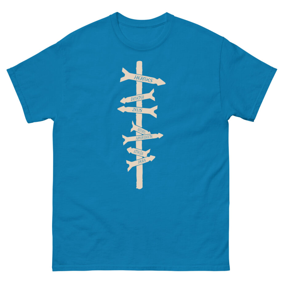 Percy Jackson and the Olympians Camp Signs Unisex classic tee