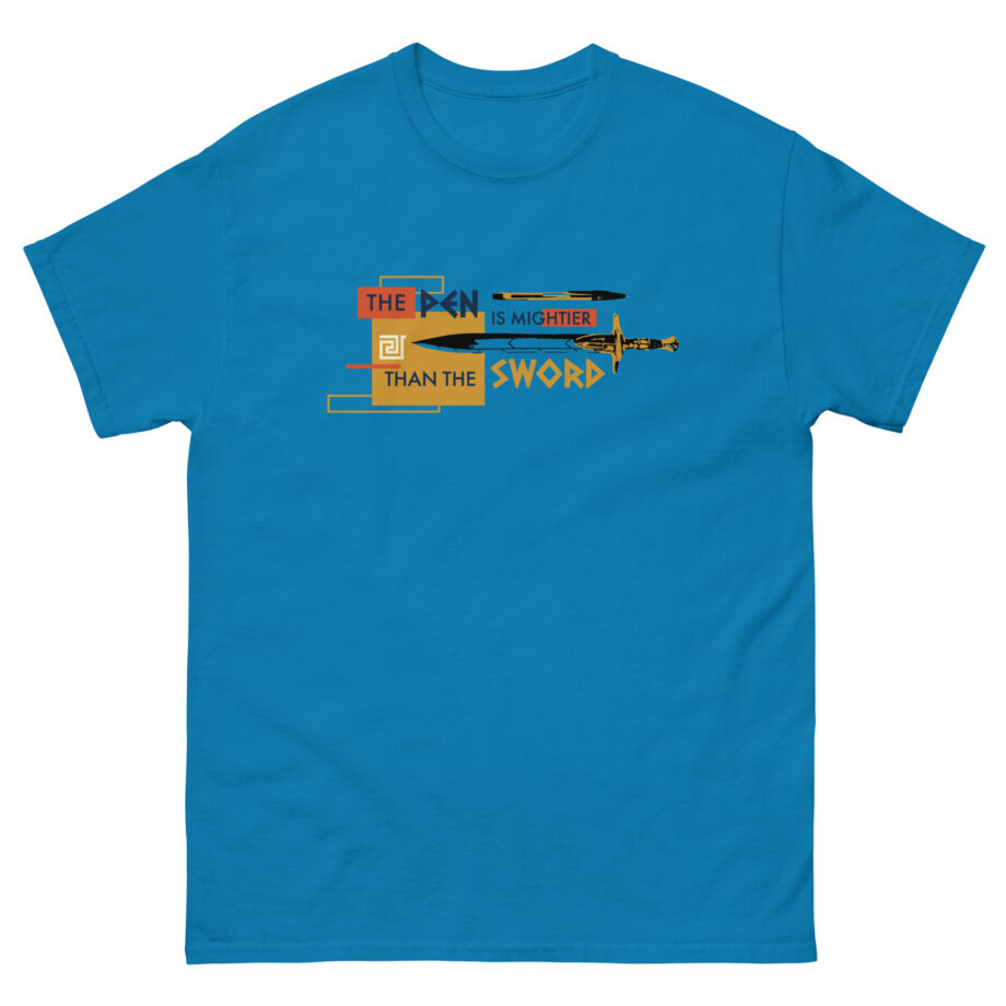 Percy Jackson Pen Mightier Than Sword Unisex classic tee