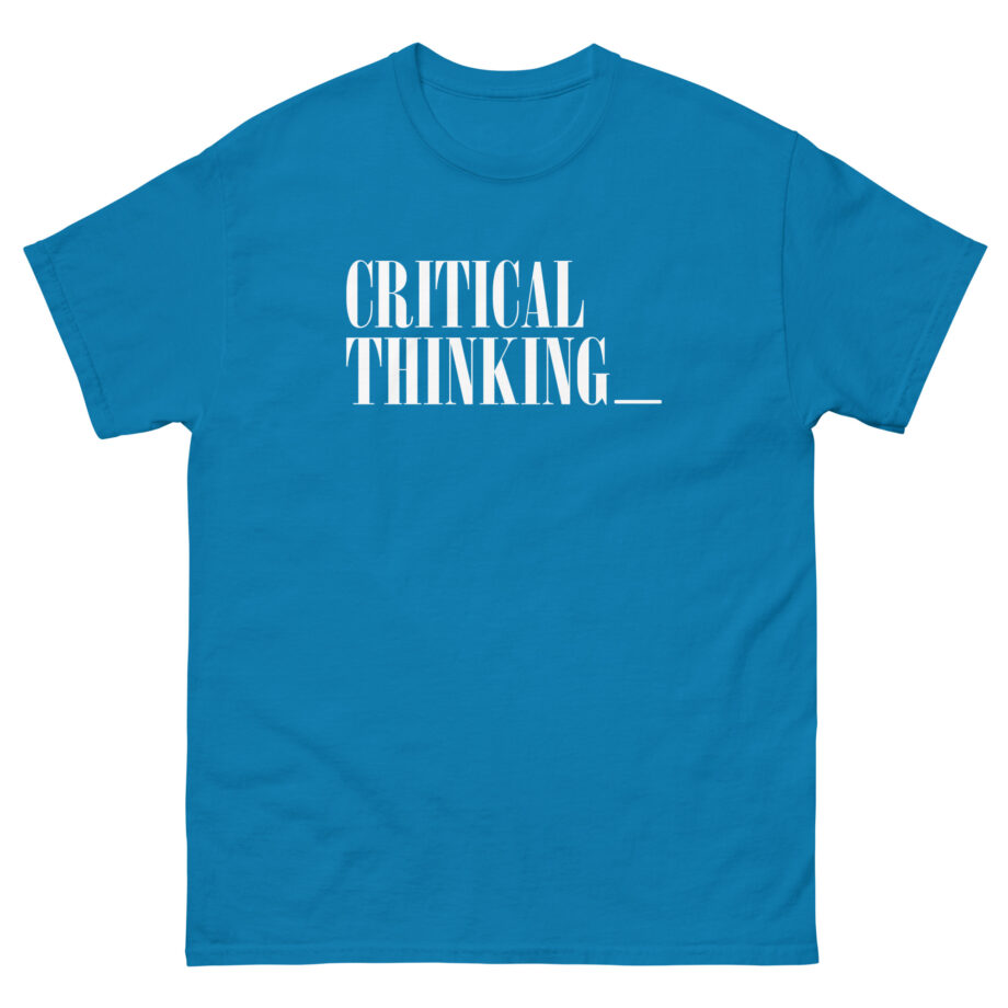 Manic Street Preachers Critical Thinking Unisex classic tee