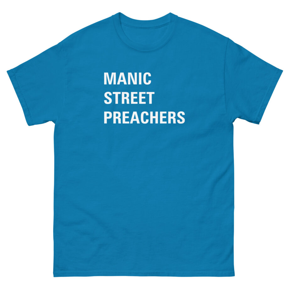 Manic Street Preachers Block Logo Unisex classic tee
