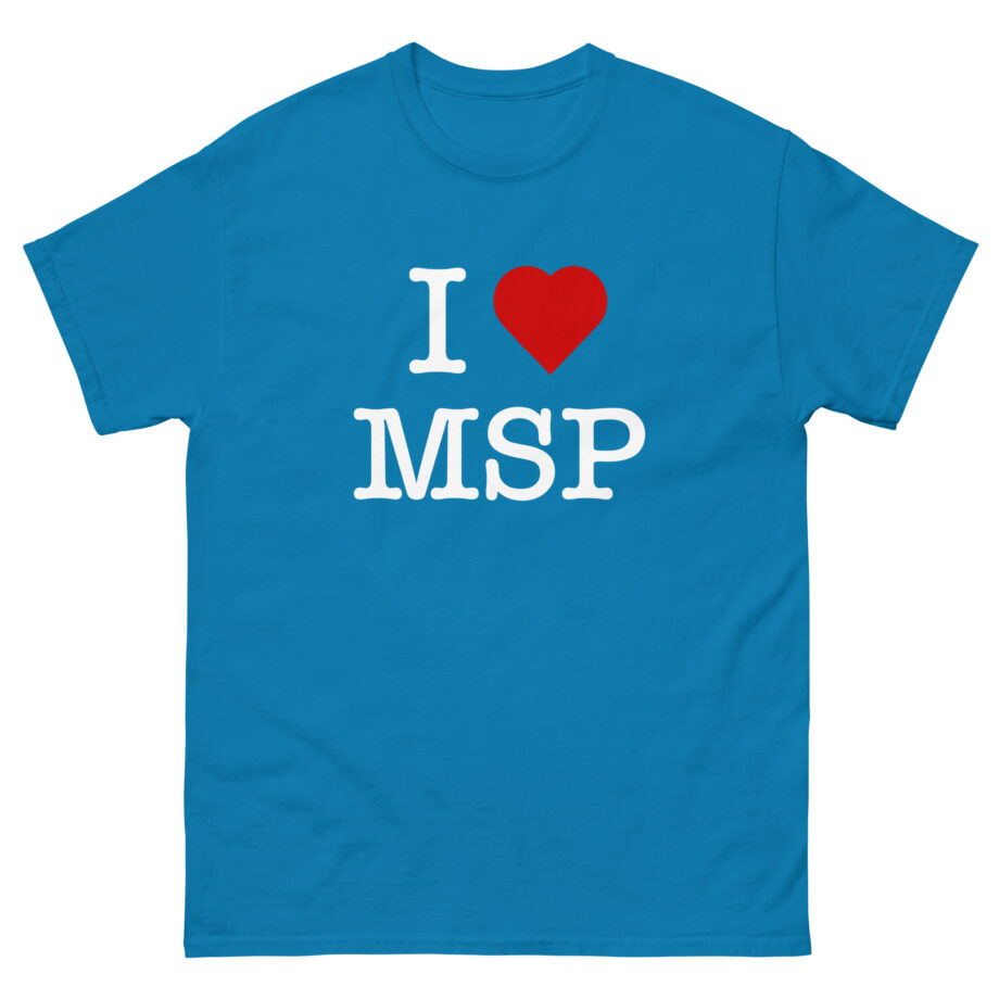 Manic Street Preachers I Heart Msp Unisex classic tee
