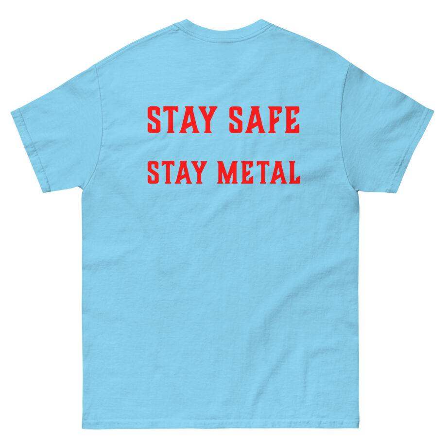 Obituary Stay Safe Unisex classic tee