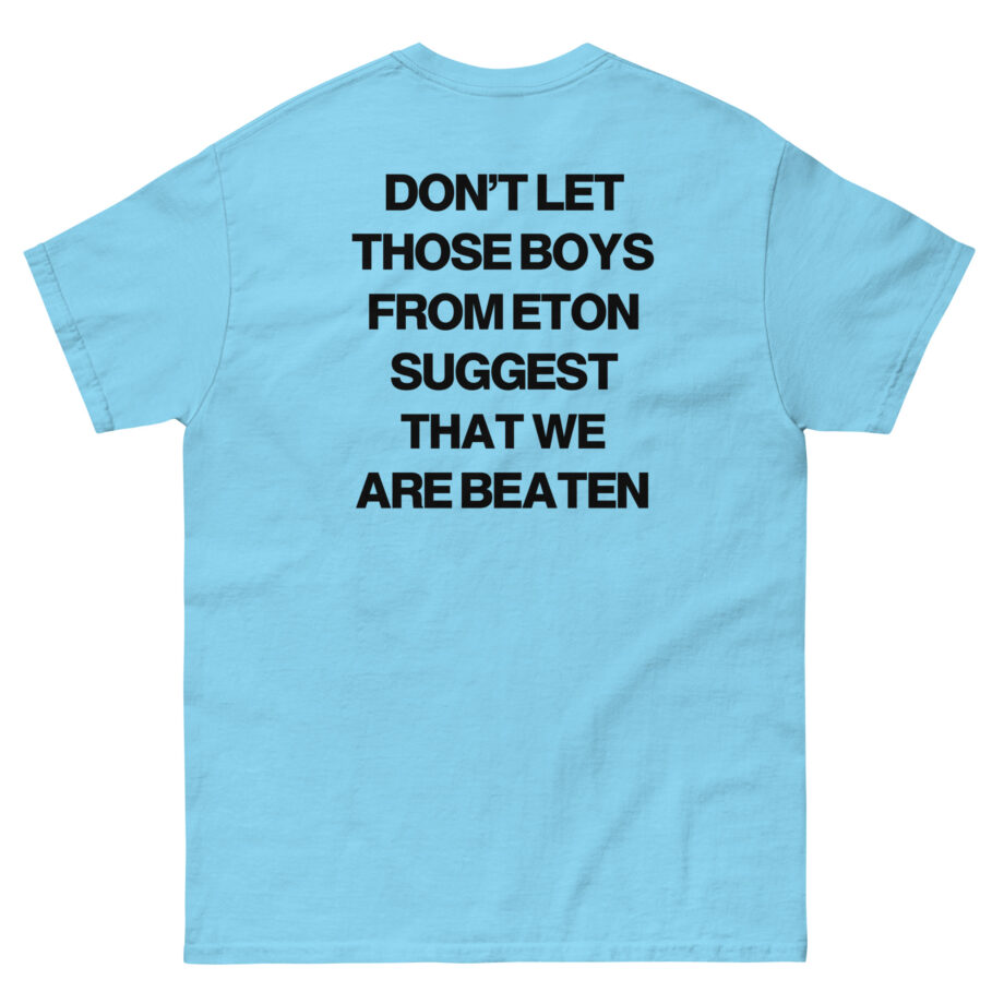Manic Street Preachers Boys From Eton Unisex classic tee