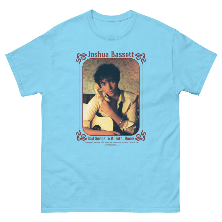 Joshua Bassett Sad Songs Face Unisex classic tee