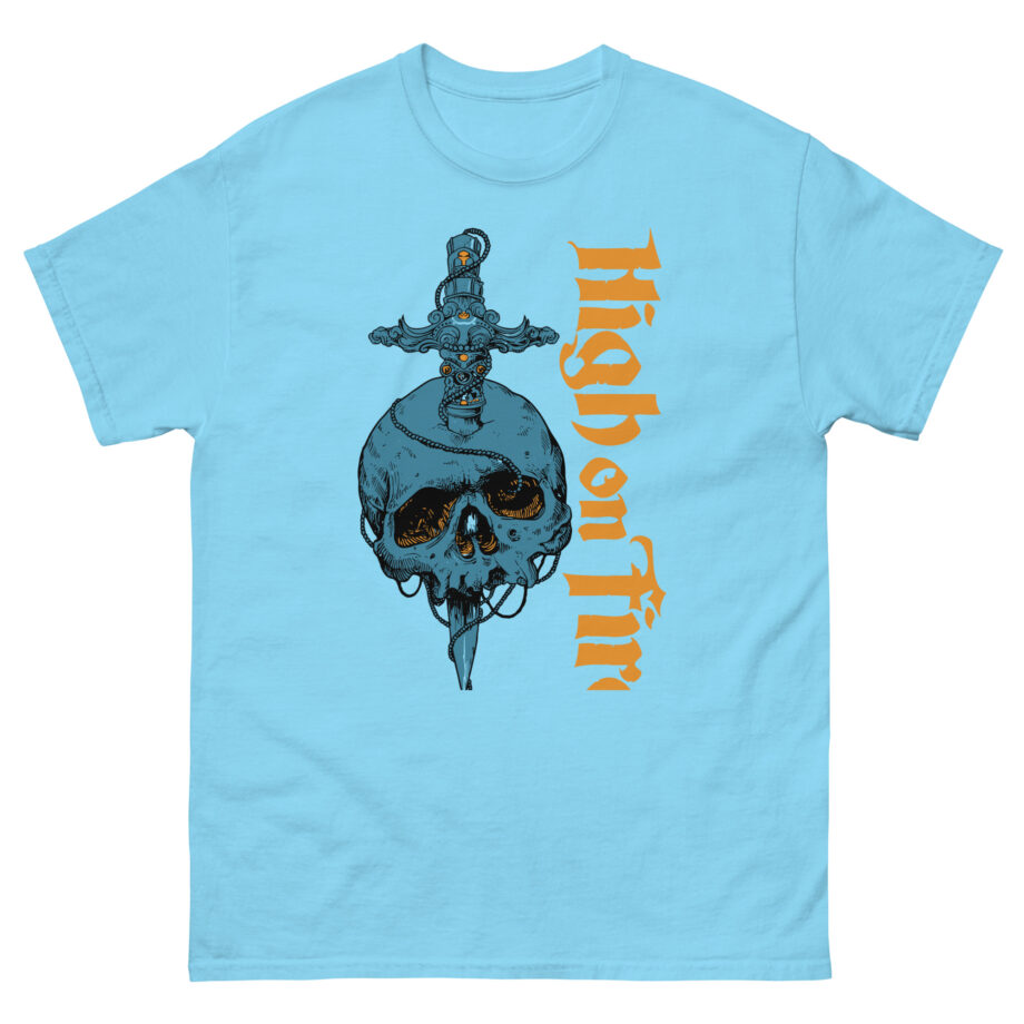 High on Fire Skull Knife Unisex classic tee