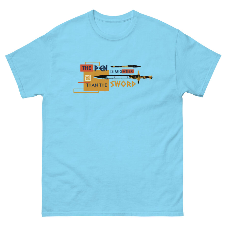 Percy Jackson Pen Mightier Than Sword Unisex classic tee