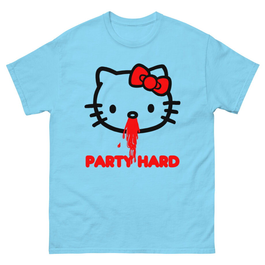 Andrew Wk Hello Party Kitty Parody Unisex classic tee