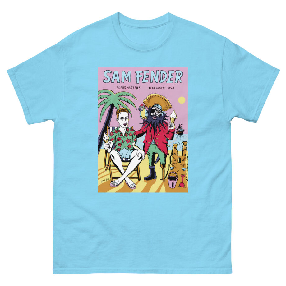Sam Fender Beach Pirate Unisex classic tee