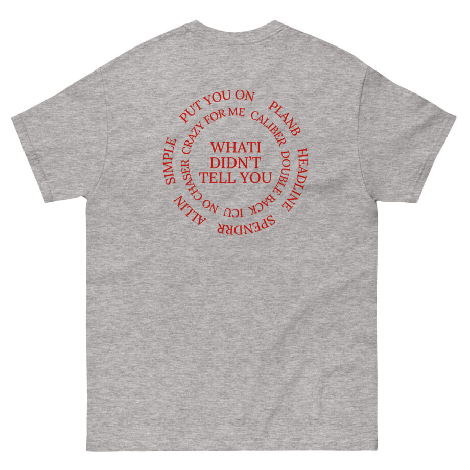 Coco Jones What I Didn't Tell You Unisex classic tee