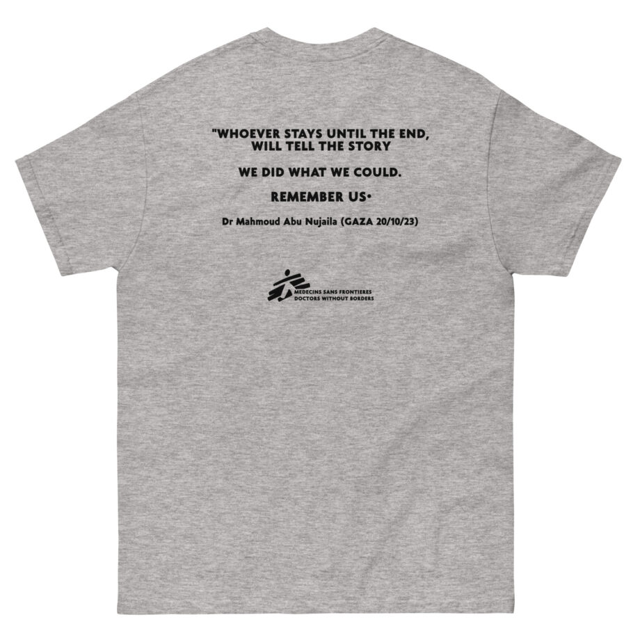 Massive Attack Ceasefire Now Msf Unisex classic tee
