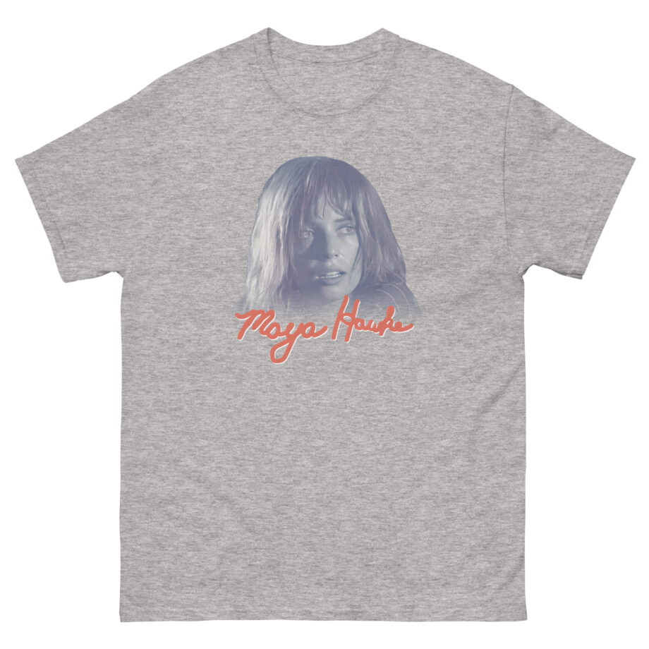 Maya Hawke Face White Mist Unisex classic tee