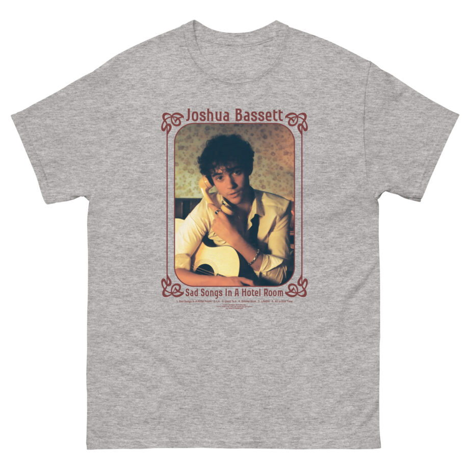 Joshua Bassett Sad Songs Face Unisex classic tee