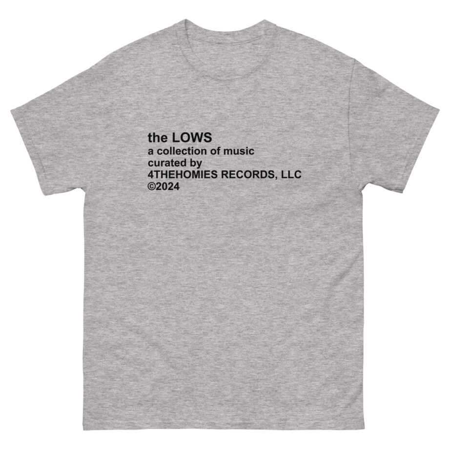 Mike Stud Keepgoing "the Lows" Eras Unisex classic tee