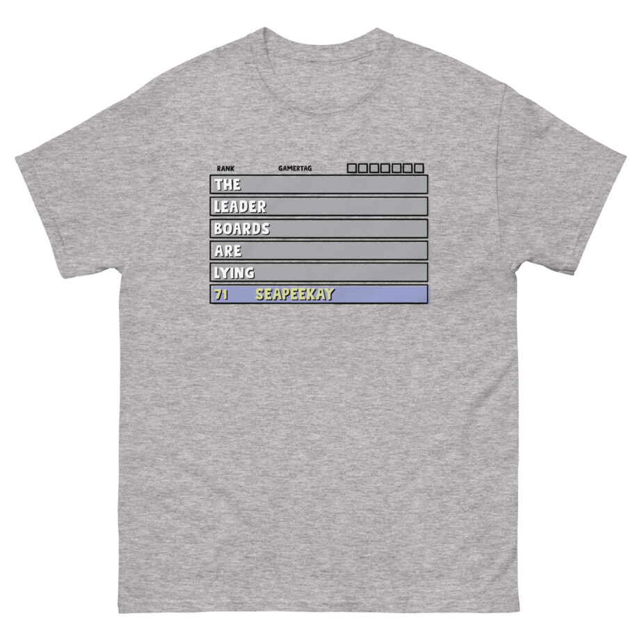 Seapeekay Leaderboard  Unisex classic tee