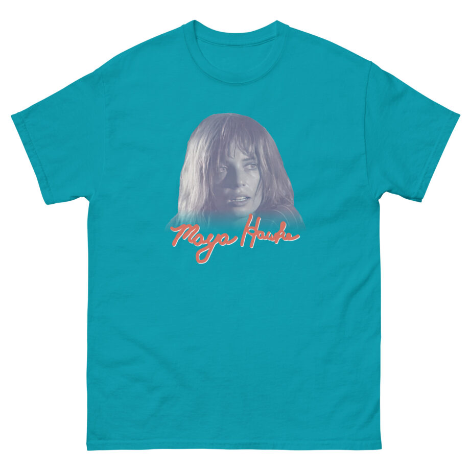 Maya Hawke Face White Mist Unisex classic tee