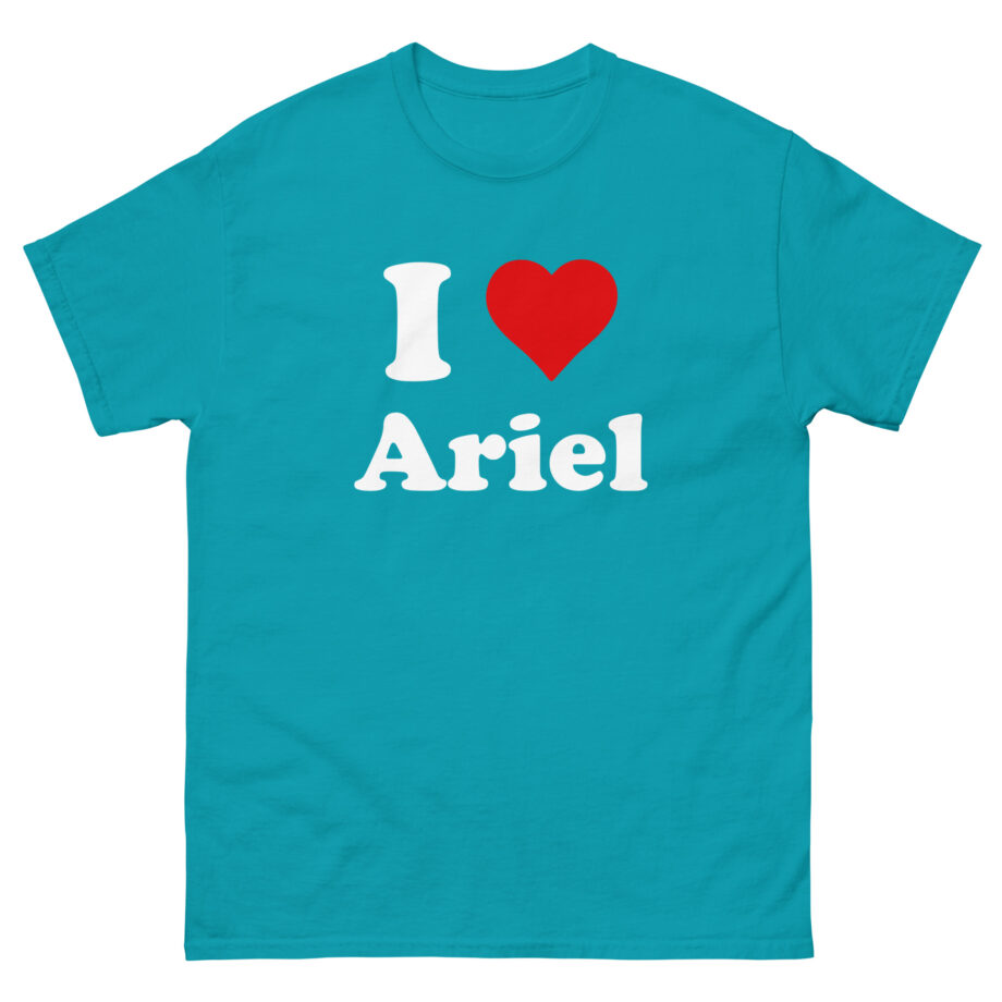 Baby Ariel I Love Ariel Unisex classic tee