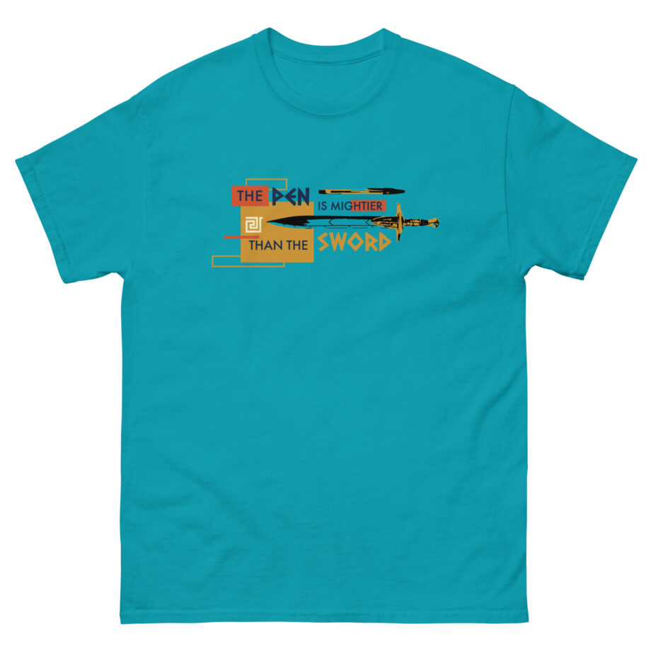 Percy Jackson Pen Mightier Than Sword Unisex classic tee