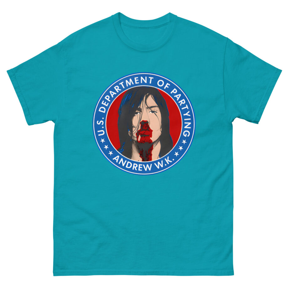 Andrew Wk Us Dept of Partying Unisex classic tee