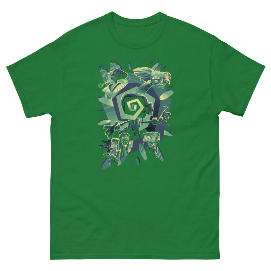 Double Fine Psychodelic Cast Unisex classic tee