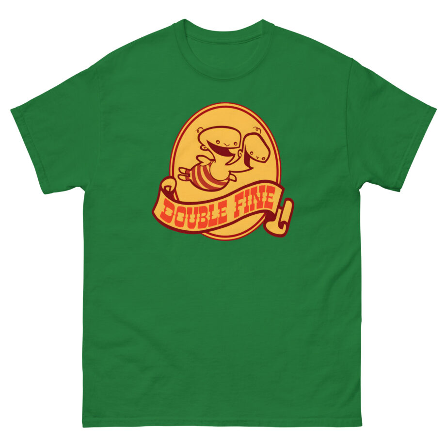 Double Fine Golden Two-headed Baby Unisex classic tee